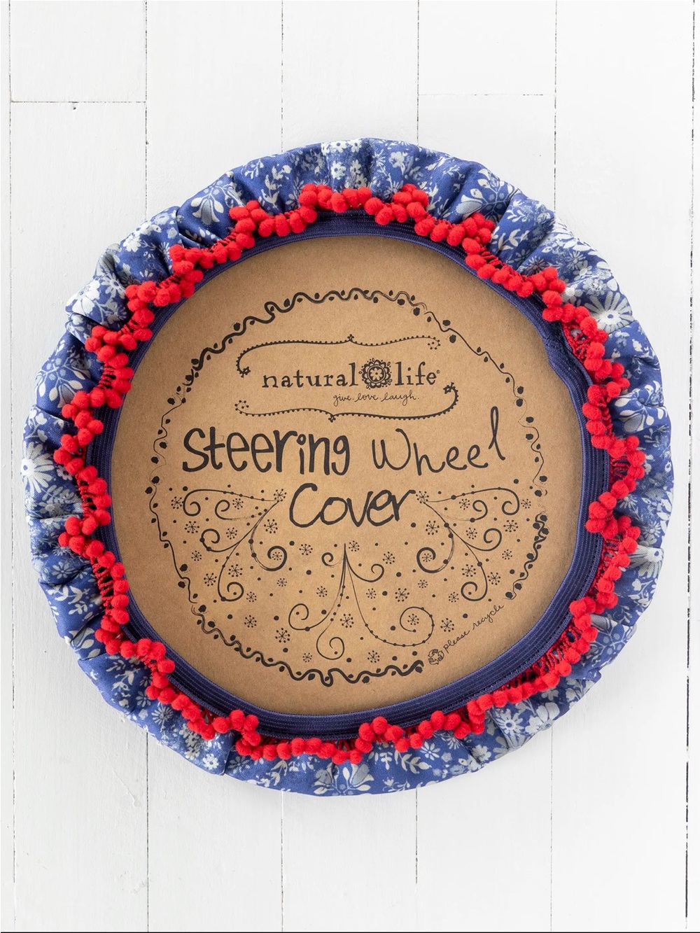 Natural Life steering wheel cover